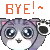 cat says bye