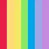 Rainbow stripes background