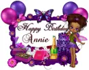 ANNIE Happy Birthday 