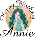 Happy Birthday - Annie - fg