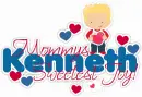 Kenneth: mommy's sweetest joy!