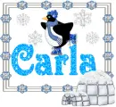 Skating Penguin-Carla