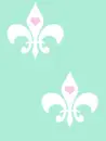 french blue and white wallpaper
