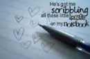 scribbling hearts