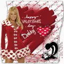 Happy valentine's day. Daisy