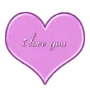 I love you