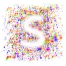 S in the mddle of Sparkles
