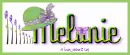Melanie - Green Hat - Purple Flowers