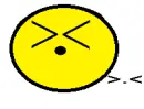 >.< face
