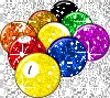 Snooker balls