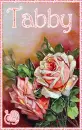 Vintage Valentine Roses - Tabby