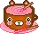 Strawberry Cream In a Bear Cup