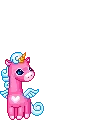 Pink Neon Unicorn