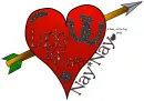 Nay Nay - Horse Shoes - Heart Valentine