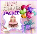 HAPPY BIRTHDAY JACKIE