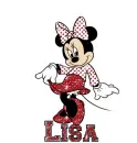 Minnie With The Name Lisa