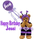 Birthday Bear- Jessi