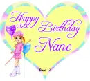 Happy Birthday - Nanc 