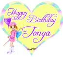 Happy Birthday - Tonya 