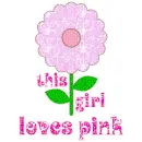 this girl loves pink