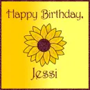 A Sunflower for Jessi
