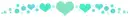 Blue Heart Divider