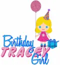 birthday girl/ Tracey
