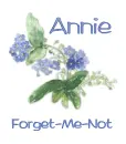 Forget-Me-Not - Annie