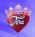 QUEEN TINA WITH HEART