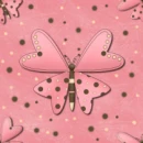 pink and brown butterflys