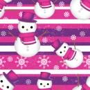 pink snowaman