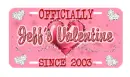 Officially Jeff's Valentine