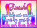 FRIENDS ARE ANGELS