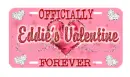 Eddie-License Plate