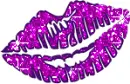 purple lips