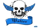 walter blue skull