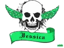 jessica green skull