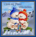I love my friend with Autism