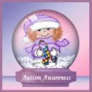 Girl Autism Awareness