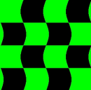 green black