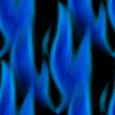 blue flame