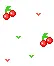 Cherries and hearts