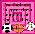 Laughing at the teacher