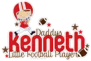 Kenneth: Daddy's Little Football Player!