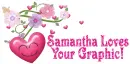 Loves it Heart- Samantha
