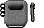 Black Kawaii notebook