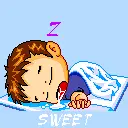 sleeping boy