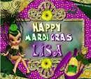 HAPPY MARDI GRAS LISA