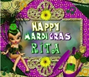 HAPPY MARDI GRAS RITA