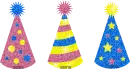 birthday caps